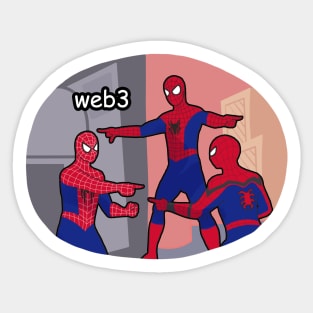 Web 3 metaverse blockchain web3 Sticker